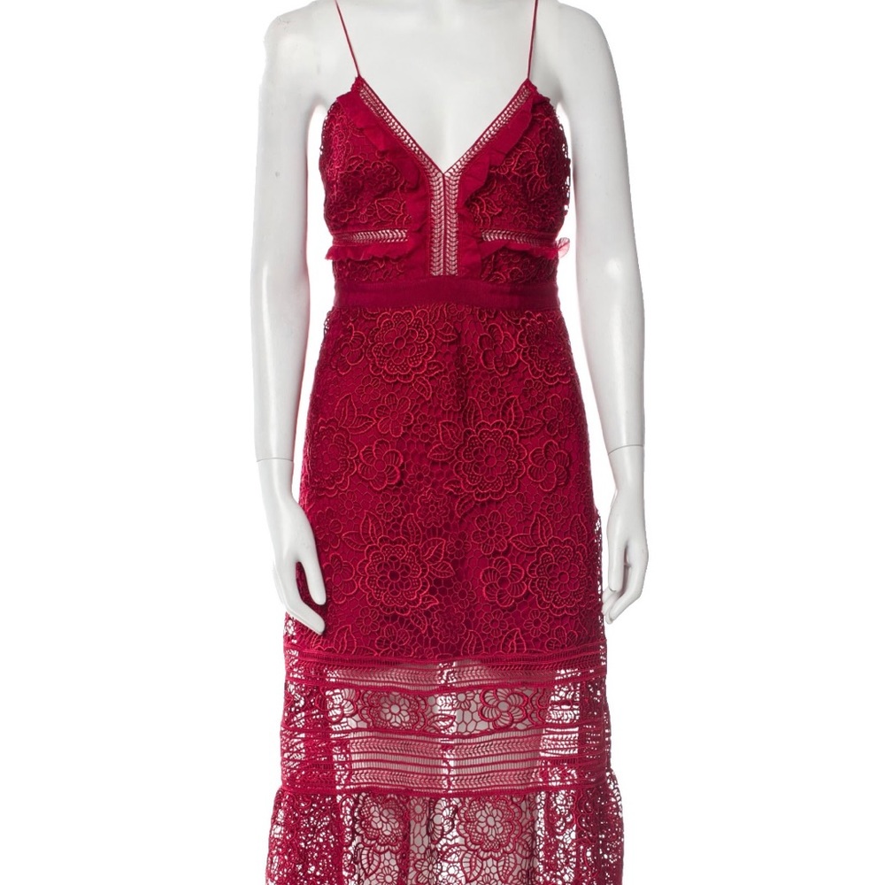 Self-portrait lace dress